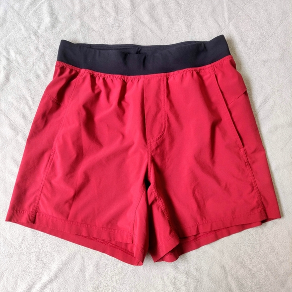 lululemon athletica Other - Lululemon Mens Red Athletic Shorts